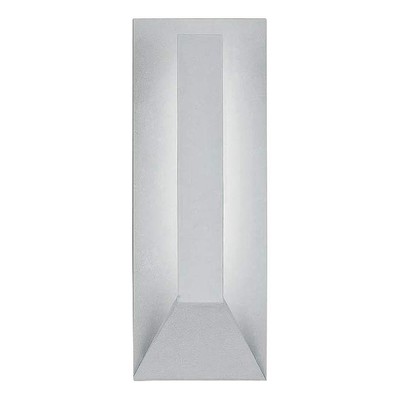 Image 1 WAC Uno 15 inch High White Outdoor LED Wall Light
