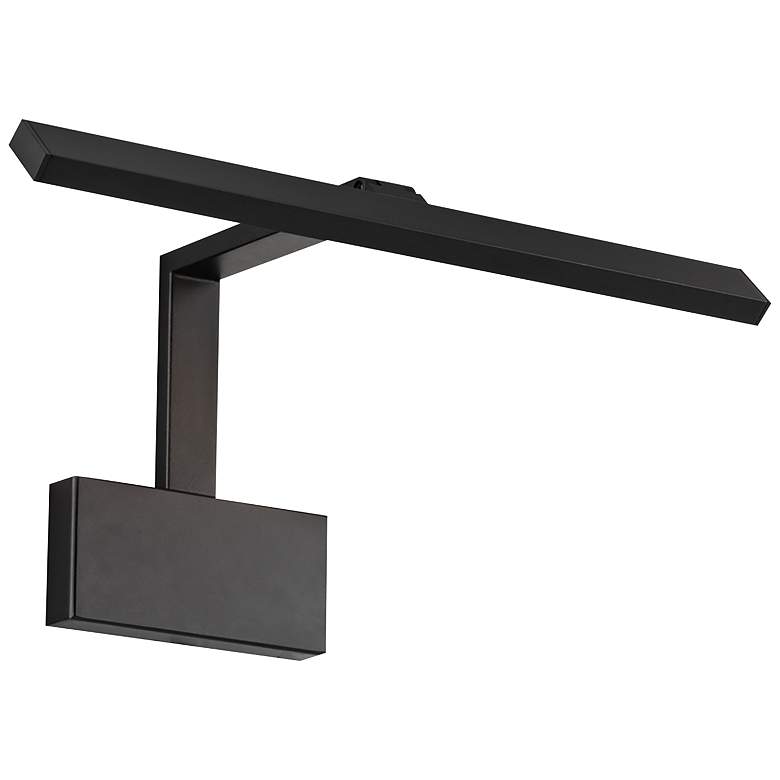Image 1 WAC Uptown 17" Wide Black LED Picture Light