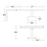 Thumbnail3 of WAC Uptown 17" Wide Black LED Picture Light more views