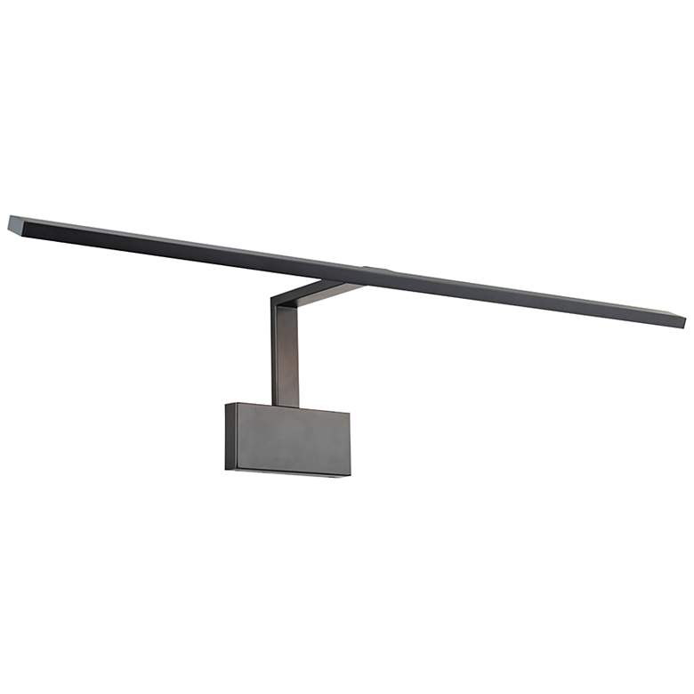 Image 1 WAC Uptown 34" Wide Black LED Picture Light