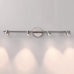 WAC Vector 34" Brushed Nickel 4-Light LED Track-Style Fixture