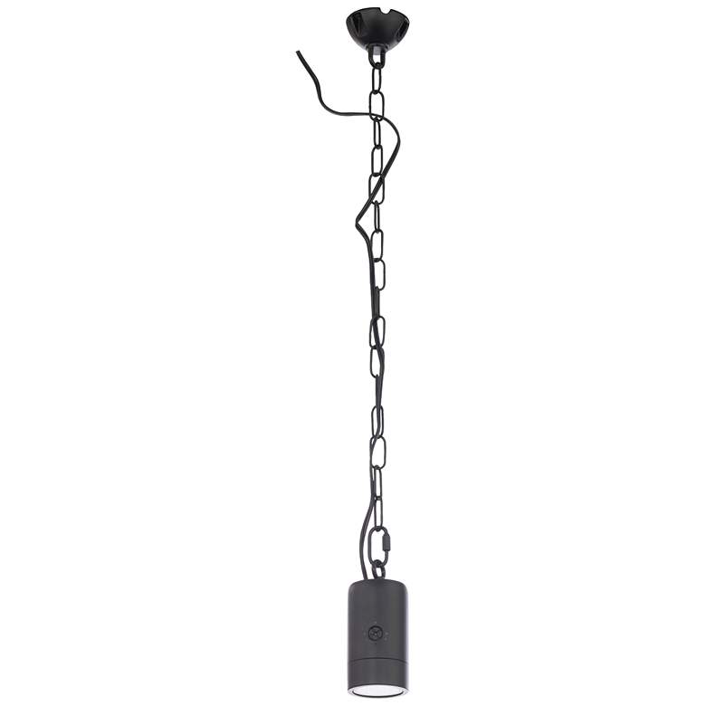 Image 3 WAC Vedova 5" High Black LED Landscape Hanging Tree Light more views