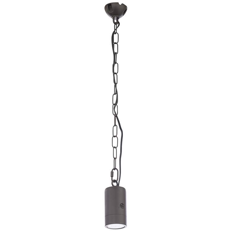 Image 1 WAC Vedova 5" High Bronze LED Landscape Hanging Tree Light