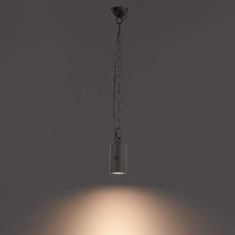 Image 5 WAC Vedova 5" High Bronze LED Landscape Hanging Tree Light more views