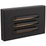 WAC Vici 5" Wide Bronze Surface Mounted LED Step Light