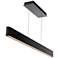 WAC Volo 44 1/2" Wide Brushed Black LED Linear Pendant
