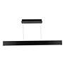 4_WAC Volo 44 1/2" Wide Brushed Black LED Linear Pendant more views