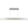1_WAC Volo 44 1/2"W Brushed Aluminum LED Linear Pendant Light