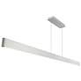 1_WAC Volo 74 1/2" Wide Brushed Aluminum LED Pendant Light