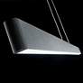6_WAC Volo 74 1/2" Wide Brushed Black LED Linear Pendant more views