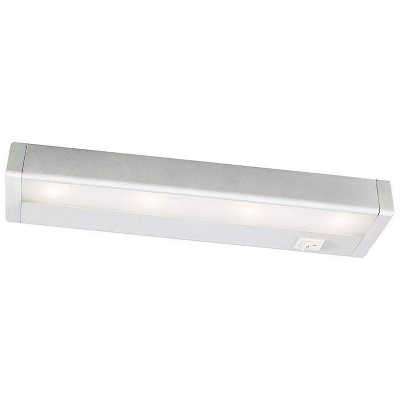 Image 1 WAC White LED 12 inch Wide Under Cabinet Light Bar