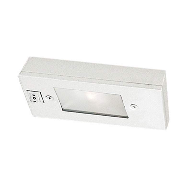 Image 1 WAC White Xenon 6 inch Wide Under Cabinet Light Bar