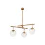 2_Wade 44 1/4" Wide Patina Brass 3-Light Chandelier