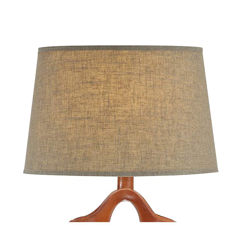 Image 2 Wade Eagle Pattern Brick Finish Handcrafted Vase Table Lamp more views