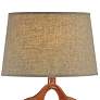 Wade Eagle Pattern Brick Finish Handcrafted Vase Table Lamp