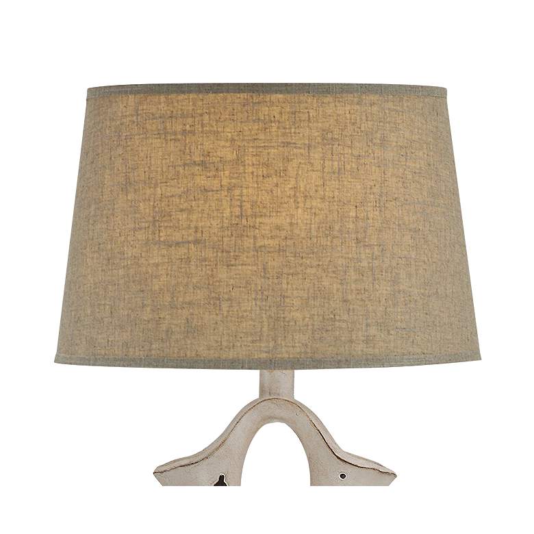 Image 3 Wade Umber Accents Hydrocal Vase Table Lamp more views