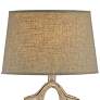 Wade Weathered Sand Hydrocal Vase Table Lamp