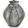 Wagner 29" Gray Wash Hydrocal Rustic Vase Table Lamp