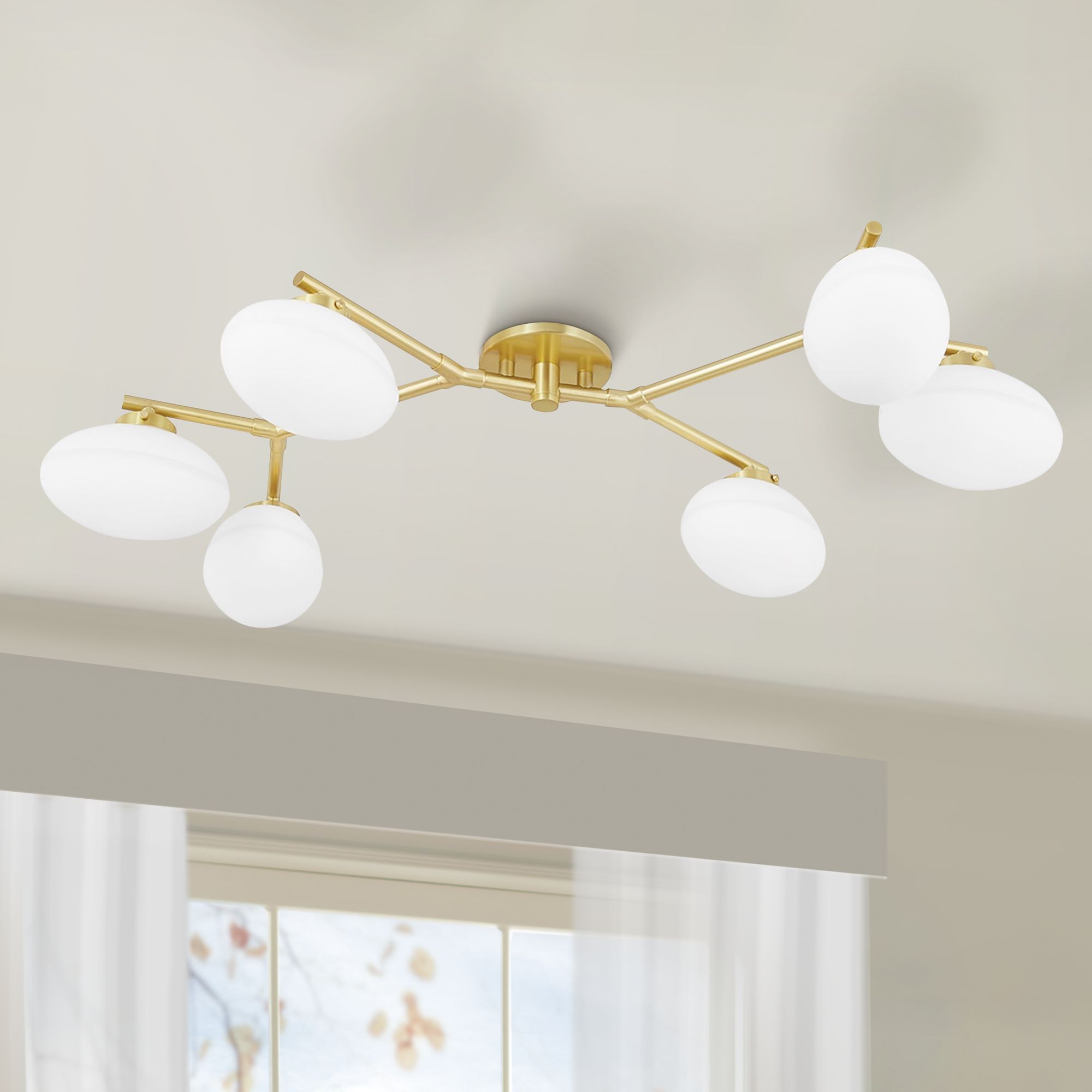 hudson valley lighting semi flush mount