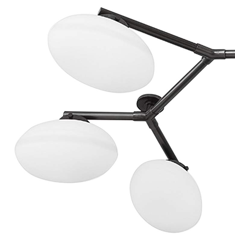 Image 3 Wagner 59 1/2" Wide Old Bronze 12-Light LED Ceiling Light more views