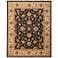 Wagner Oriental Hand Tufted Black Area Rug 8' x 10'