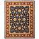 Wagner Oriental Hand Tufted Blue Area Rug 8' x 10'