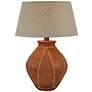 2_Wagner Sunset 29" High Rustic Western Hydrocal Vase Table Lamp
