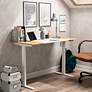 Wahbash Gray and White 2-Piece Desk and Chair Set