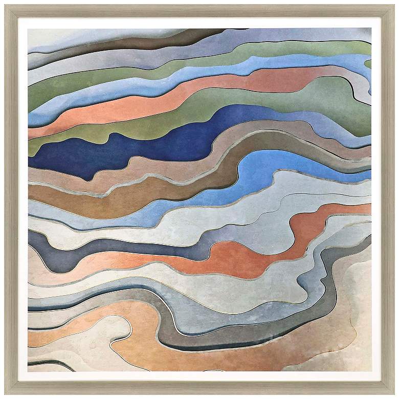 Image 1 Wake Up 43"W x 43"H Framed Art