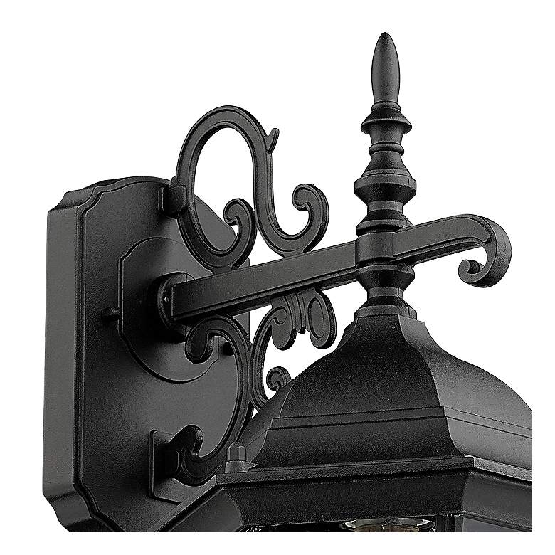 Image 4 Wakefield 21 3/4" High Black Outdoor Wall Light more views