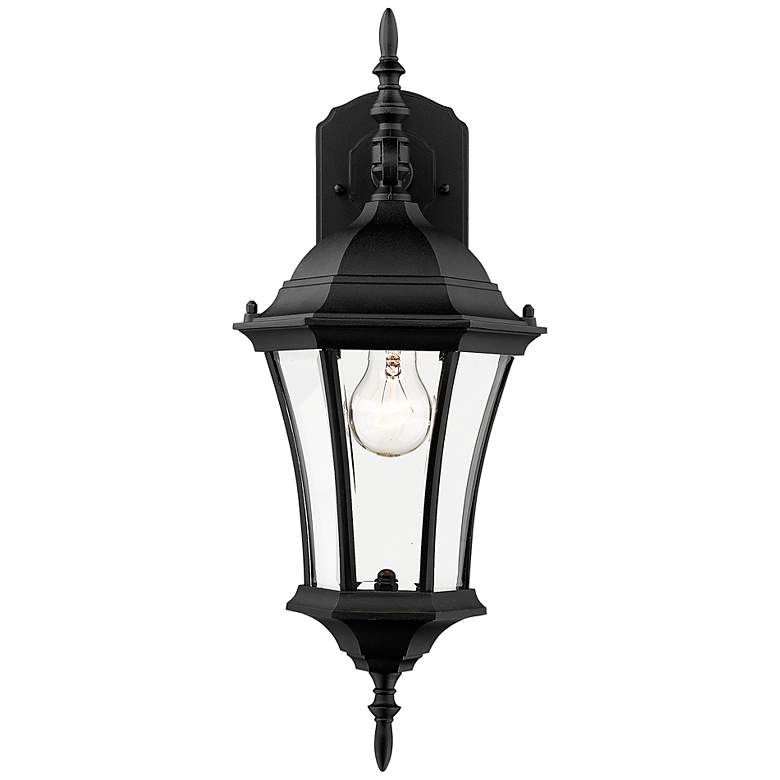 Image 5 Wakefield 21 3/4" High Black Outdoor Wall Light more views