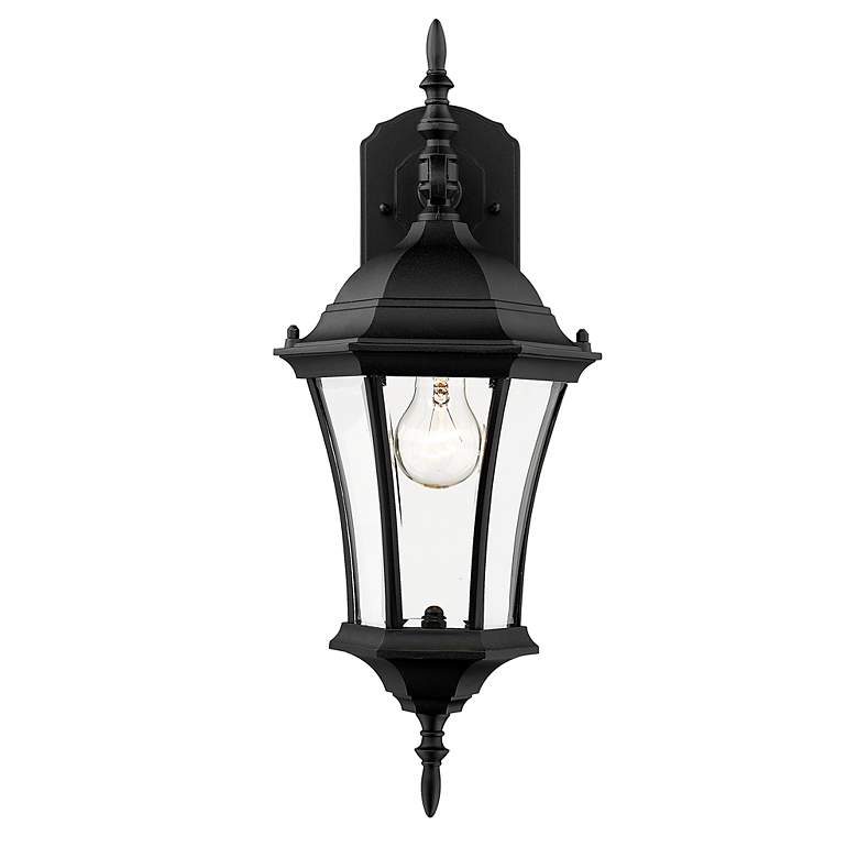 Image 7 Wakefield 21 3/4" High Black Outdoor Wall Light more views