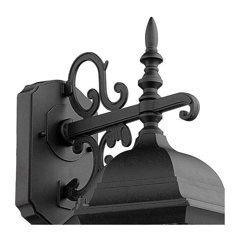 Image 4 Wakefield 24" High Black Outdoor Wall Light more views