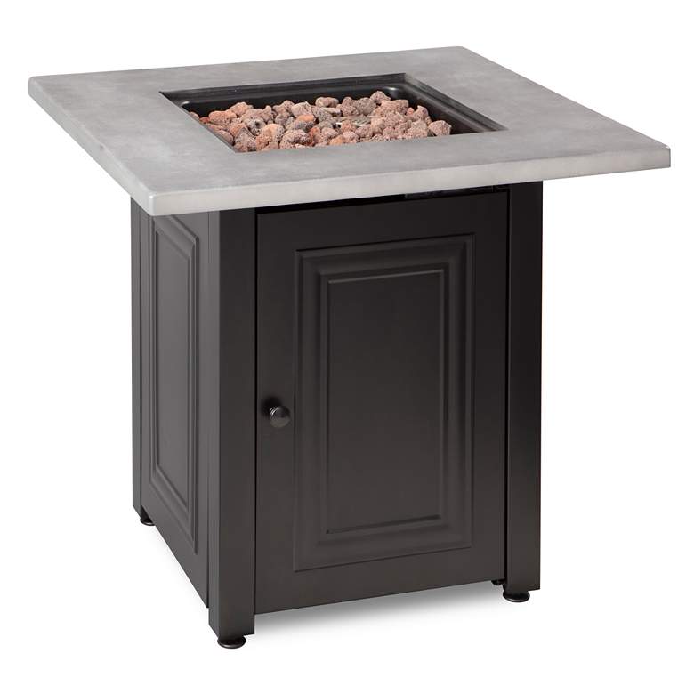 Image 5 Wakefield 28" Wide LP Gas Fire Pit Table more views