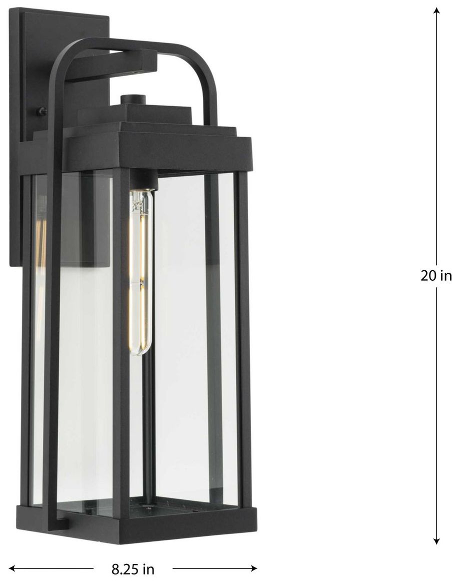 Image 4 Walcott One-Light Outdoor Large Wall Lantern more views