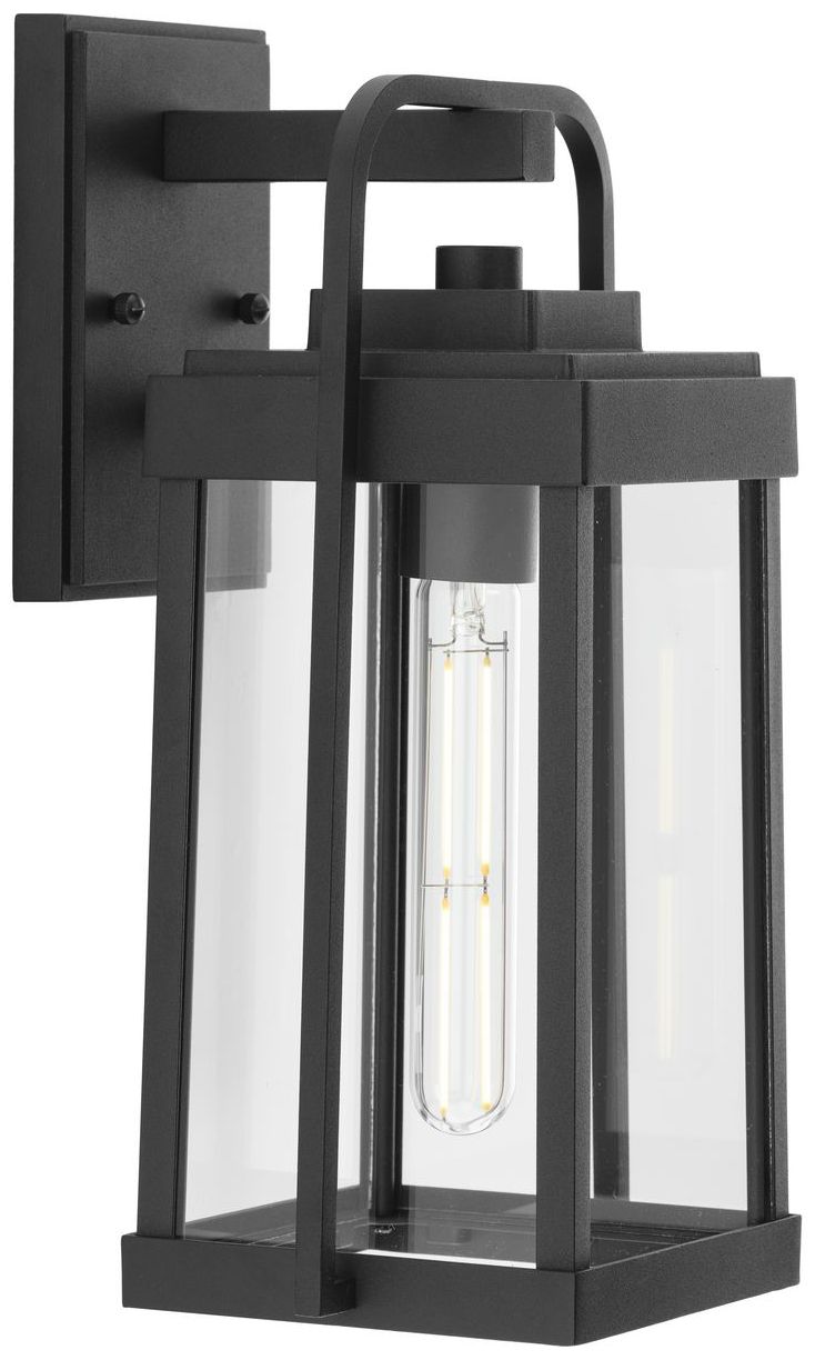 Image 5 Walcott One-Light Outdoor Medium Wall Lantern more views