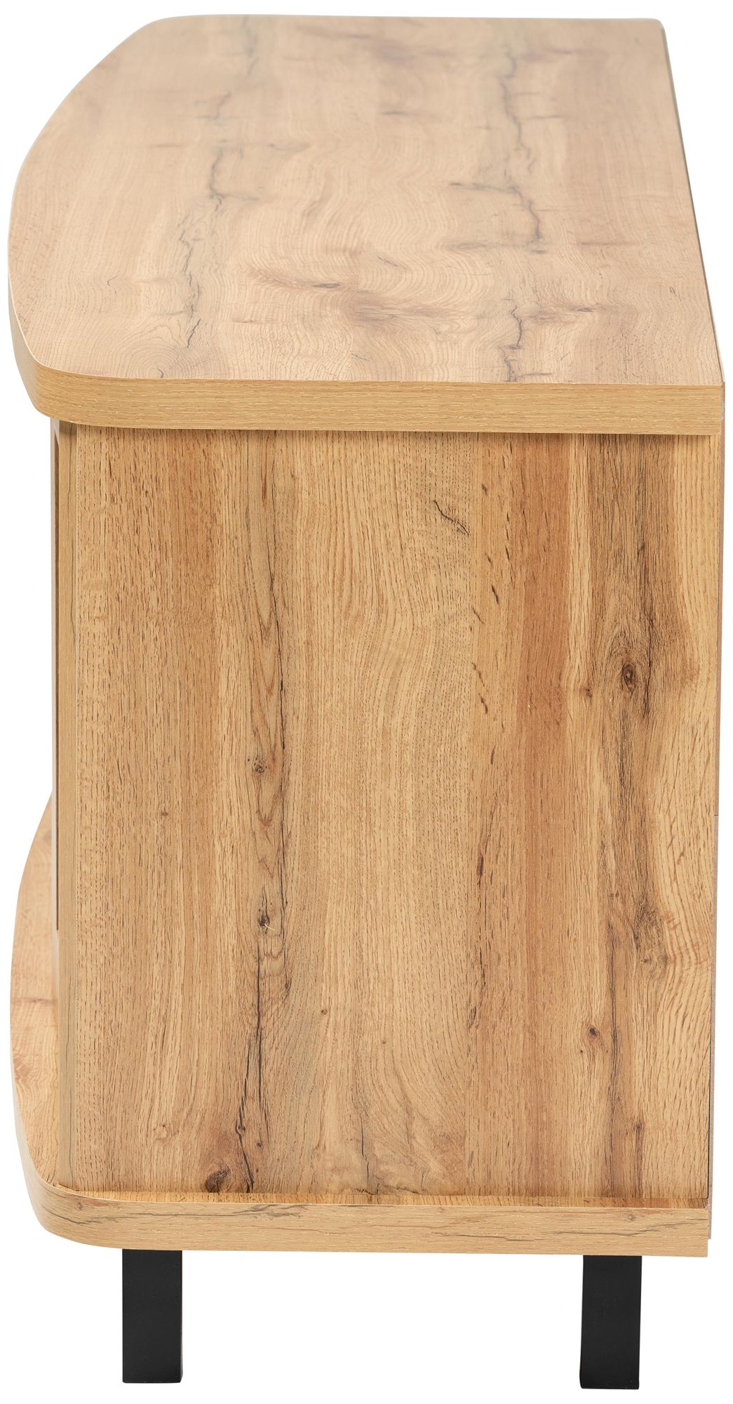 Walda 70 1/4" Wide Oak Brown Wood 2-Drawer TV Stand in scene