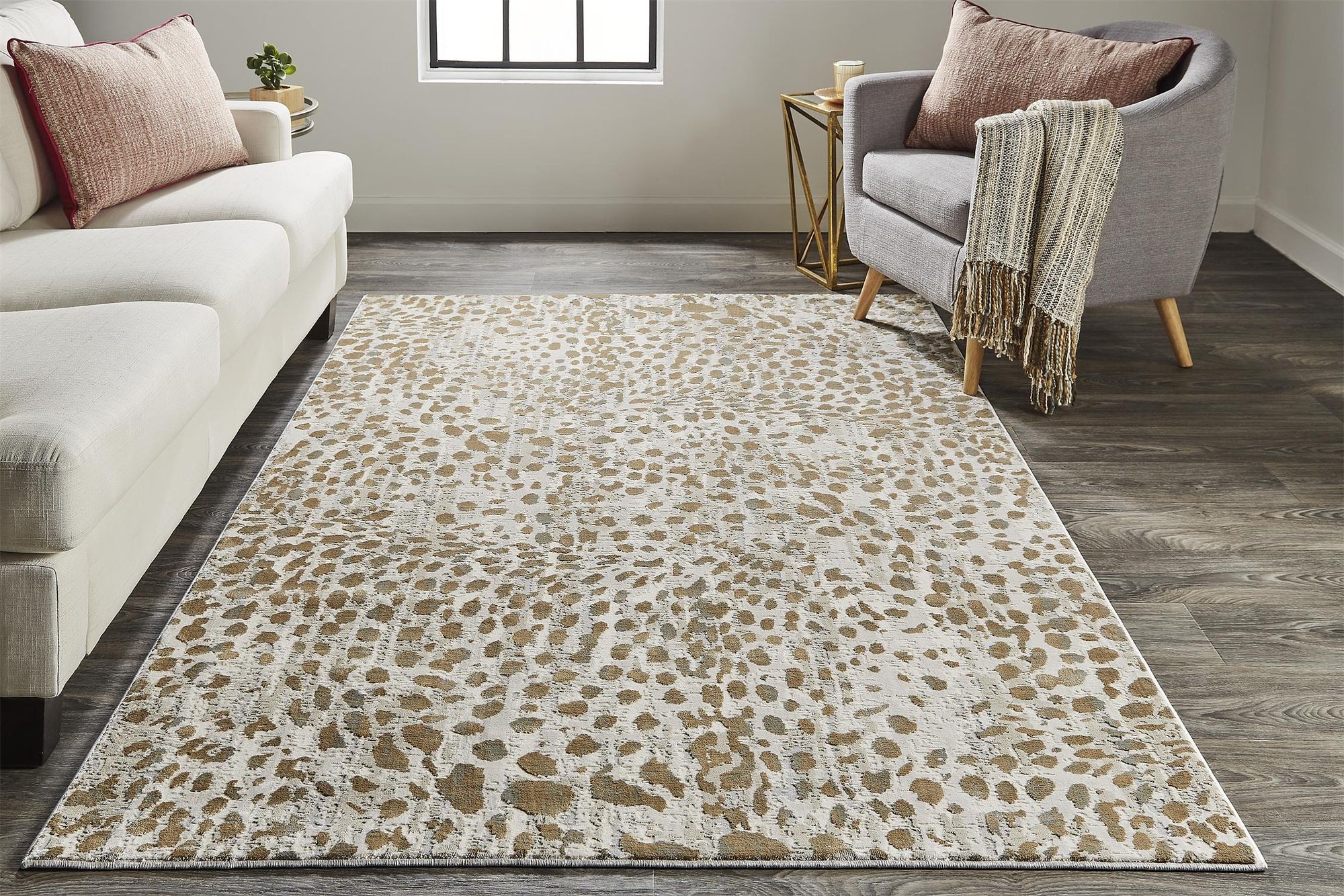 Animal hot Print Area Rug