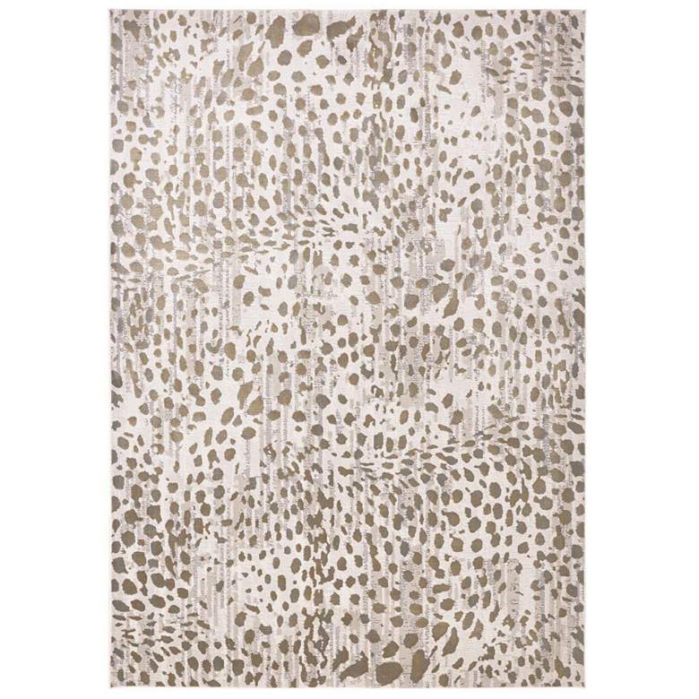 Image 7 Waldor 7353837 5&#39;x8&#39; Brown and Ivory Animal Print Area Rug more views