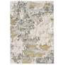 Thumbnail2 of Waldor 7353970 1'8"x2'10" Gold and Ivory Abstract Area Ru