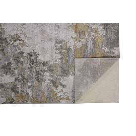 Image4 of Waldor 7353970 6'7"x9'6" Gold and Ivory Abstract Area Rug more views