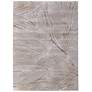 Waldor Abstract Indoor Taupe Area Rug 39NBF 6'-7" x 9'-6"