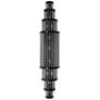 1_Waldorf 38" High Polished Gunmetal ADA Wall Sconce