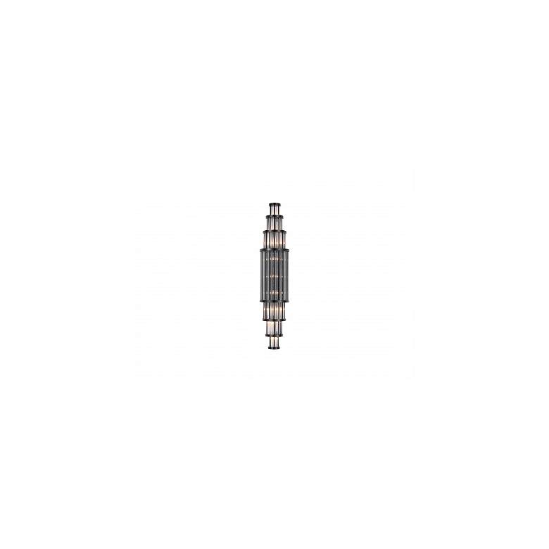 Image 2 Waldorf 38" High Polished Gunmetal ADA Wall Sconce more views