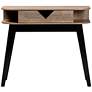 Wales 39 1/2" Wide Light Brown 1-Drawer Console Table