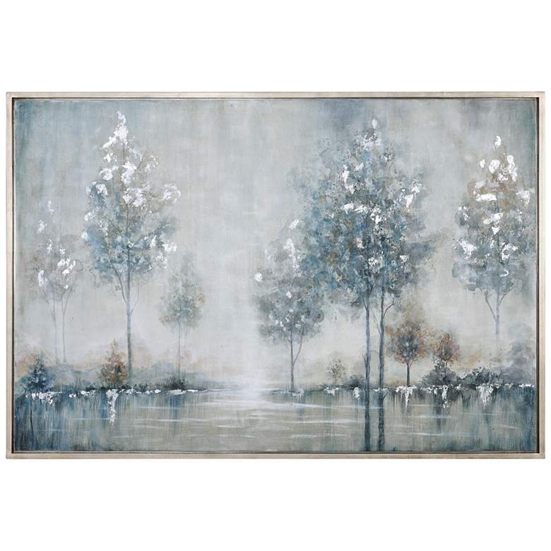 Image 2 Walk in The Meadow 61 1/2 inch Wide Framed Canvas Wall Art
