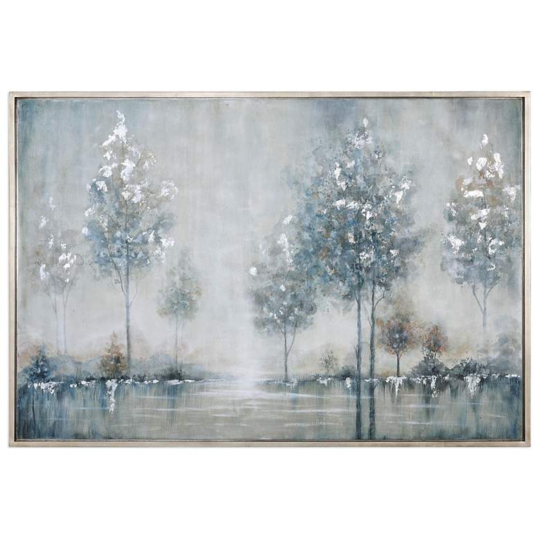 Image 2 Walk in The Meadow 61 1/2" Wide Framed Canvas Wall Art