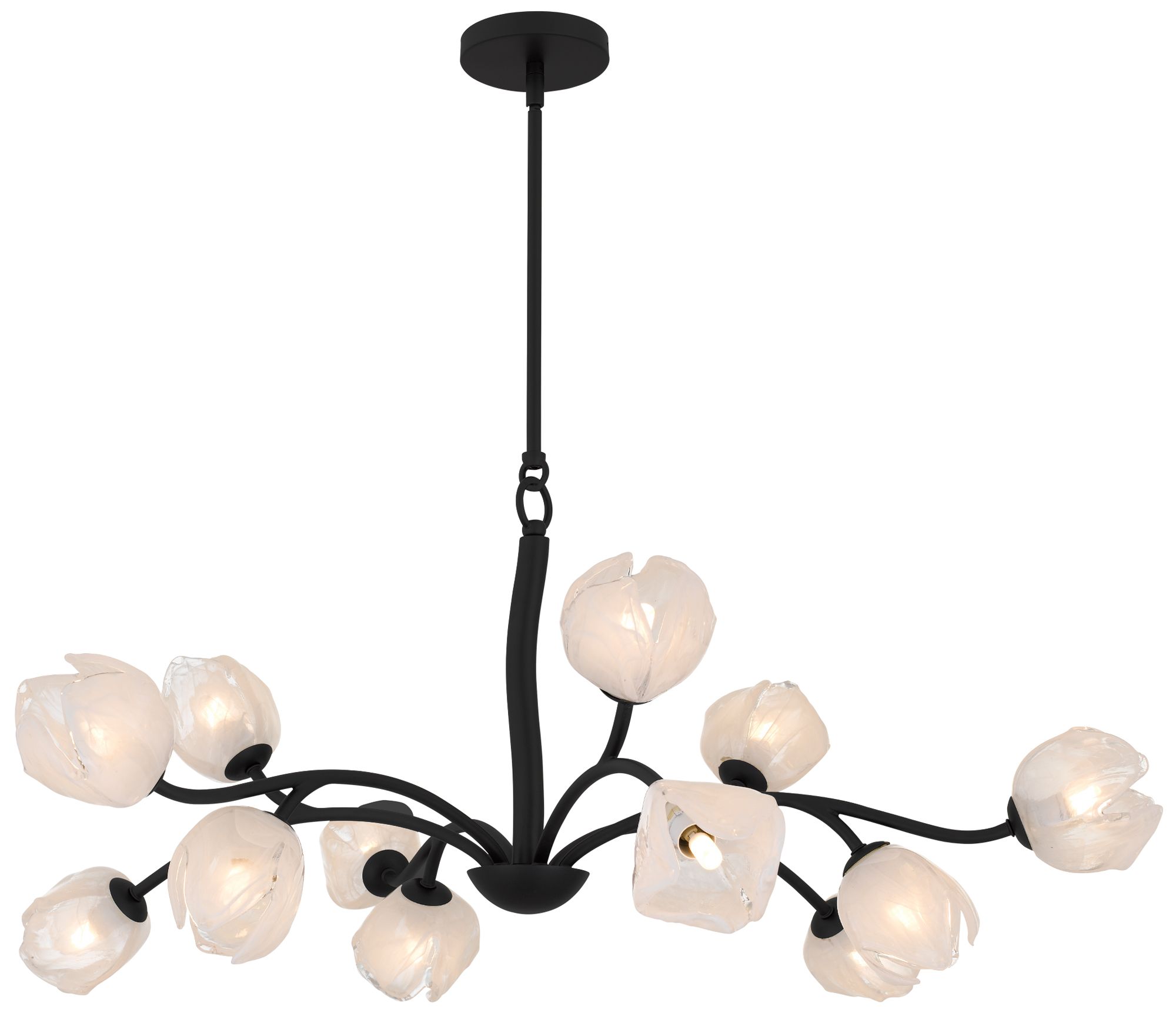Image 5 Walker 12-Light Matte Black Chandelier more views