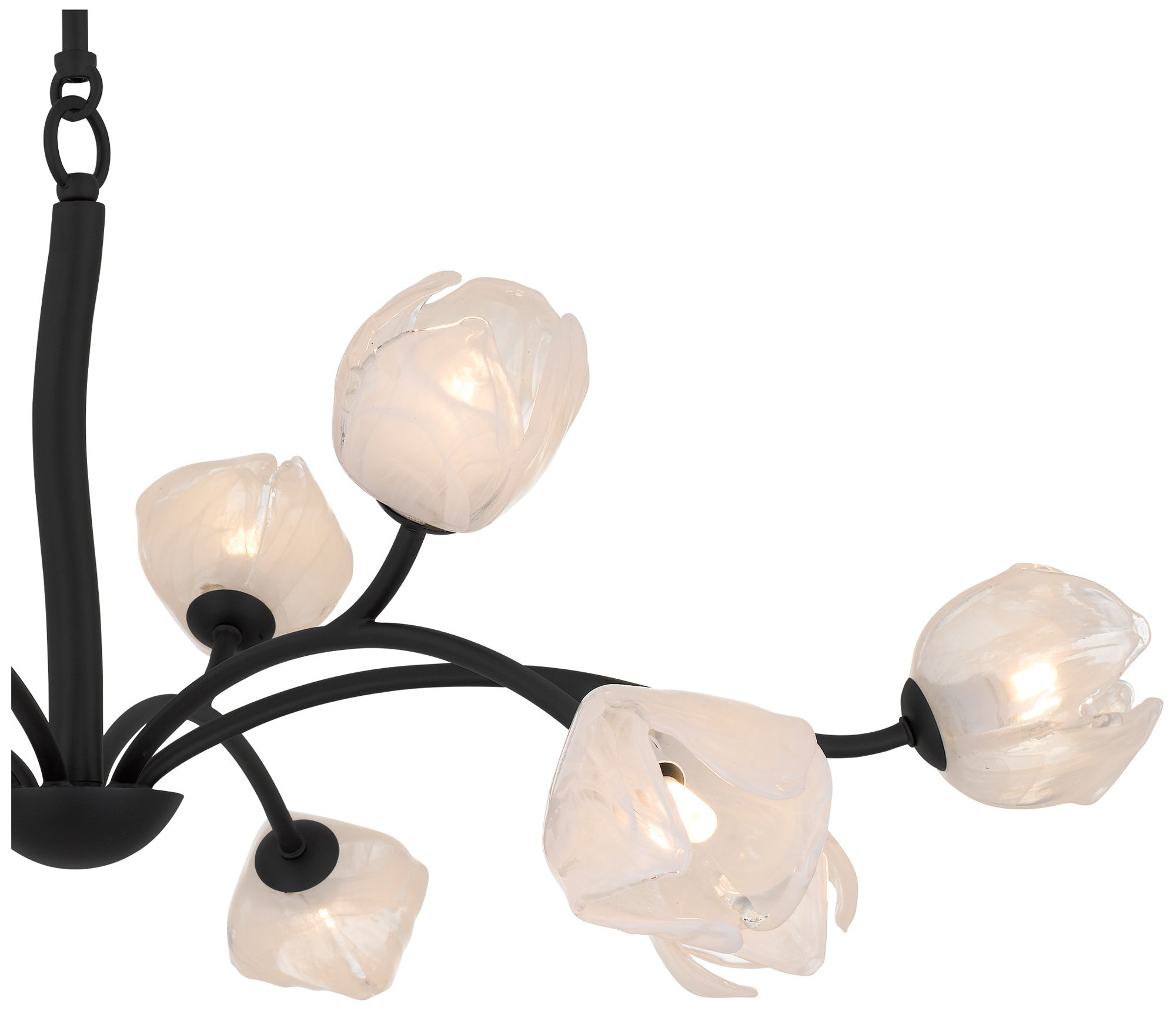 Image 6 Walker 12-Light Matte Black Chandelier more views