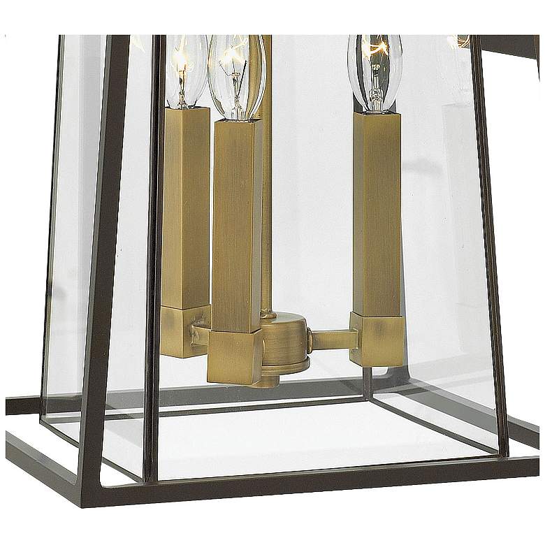 Image 5 Walker 17 1/2" High Buckeye Bronze LED Outdoor Wall Light more views